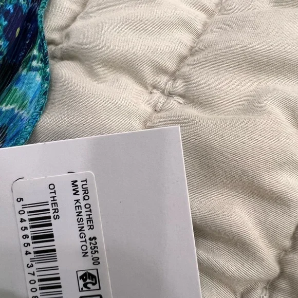 Kurt Geiger Woven Green and Blue Shoulder Bag - Picture 5 of 8